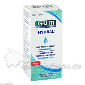 GUM HYDRAL Mundspülung, 300 ML – PZN 10311534 из Германии