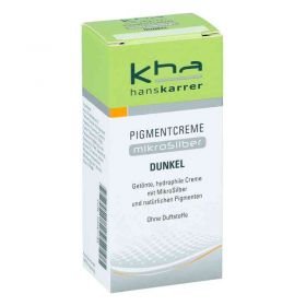 Hans Karrer Pigmentcreme Mikrosilber dunkel (20 ml) – PZN 10347733 из Германии