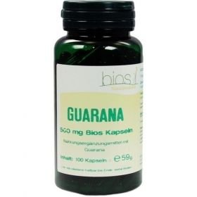 Guarana 500mg Bios Kapseln, 100 ST – PZN 1104842 из Германии