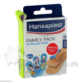 Hansaplast Family Pack, 40 ST – PZN 11119218 из Германии