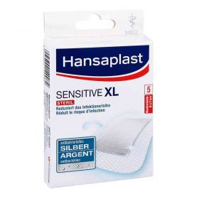 Hansaplast med sensitive Xl Pflaster 6x7 cm (5 stk) – PZN 11130220 из Германии