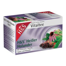 H&s Heisser Holunder Vitaltee Filterbeutel (20 stk) – PZN 11164058 из Германии
