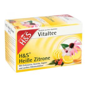 H&s Heisse Zitrone Vitaltee Filterbeutel (20 stk) – PZN 11164087 из Германии