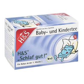 H&s Schlaf gut Bio Baby- und Kindertee Filterbeut. (20 stk) – PZN 11213294 из Германии