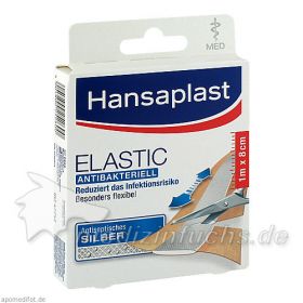 Hansaplast med Elastic 1mx8cm, 10 ST – PZN 1202616 из Германии