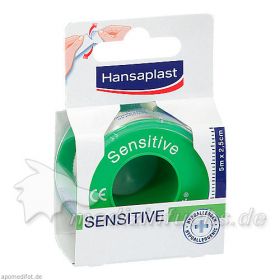 Hansaplast Fixierpflaster Sensitive 5mx2.5cm Schub, 1 ST – PZN 12347430 из Германии