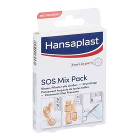 Hansaplast Blasenpflaster Sos Mix Pack (6 stk) – PZN 12421563 из Германии