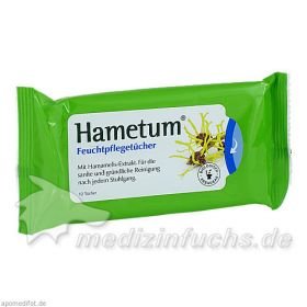 Hametum Feuchtpflegetücher m. Hamamelis, 12 ST – PZN 12646078 из Германии