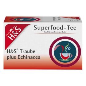 H&s Traube plus Echinacea Filterbeutel (20 stk) – PZN 13833210 из Германии