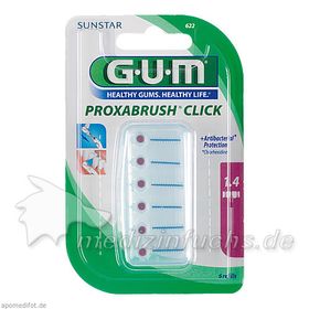 GUM PROXABRUSH CLICK NACHF KERZE, 6 ST – PZN 1570142 из Германии