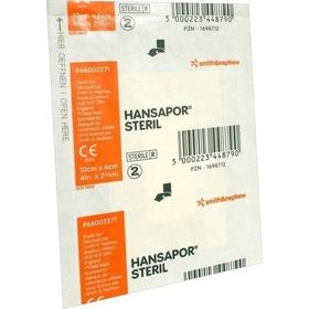 HANSAPOR steril Wundverband 6x10 cm, 1 ST – PZN 1698712 из Германии