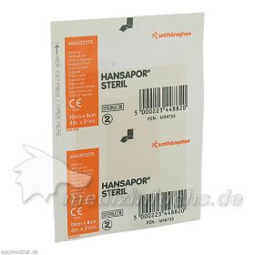 HANSAPOR steril Wundverband 8x10 cm, 1 ST – PZN 1698735 из Германии