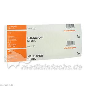 HANSAPOR steril Wundverband 10x25 cm, 1 ST – PZN 1698770 из Германии