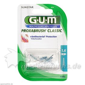 GUM PROXABRUSH Ersatzbürsten 0.7mm Tanne, 8 ST – PZN 1840883 из Германии