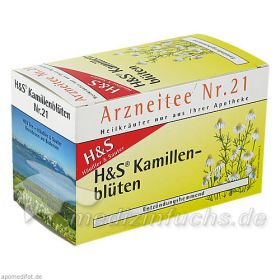 H&S KAMILLENTEE, 20 ST – PZN 2070387 из Германии