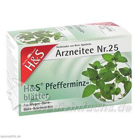 H&S PFEFFERMINZTEE, 20 ST – PZN 2070393 из Германии