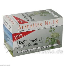 H&S Fenchel-Anis-Kümmel, 20 ST – PZN 2070447 из Германии