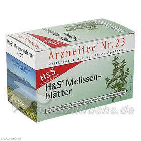 H&S MELISSENTEE, 20 ST – PZN 2070499 из Германии