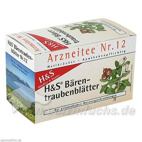 H&S BAERENTRAUBENTEE, 20 ST – PZN 2286029 из Германии