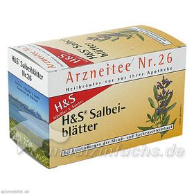H&S SALBEIBLAETTERTEE, 20 ST – PZN 2286064 из Германии