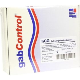 HCG Schwangerschafts Test Testkarte, 10 ST – PZN 2447768 из Германии