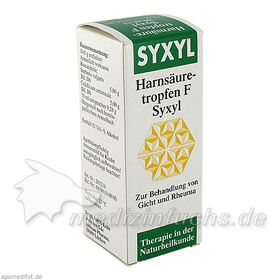 Harnsäuretropfen F Syxyl, 100 ML – PZN 254321 из Германии