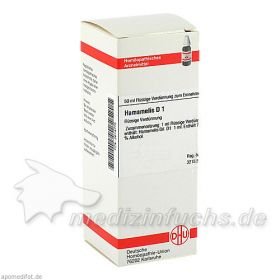 HAMAMELIS D 1, 50 ML – PZN 2614775 из Германии