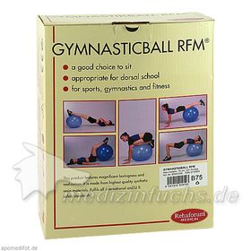 Gymnastikball Rehaforum 75cm blau-metallic, 1 ST – PZN 2716955 из Германии