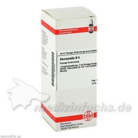 HAMAMELIS D 4, 50 ML – PZN 2802442 из Германии