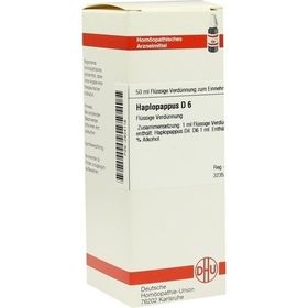 HAPLOPAPPUS D 6, 50 ML – PZN 2924116 из Германии