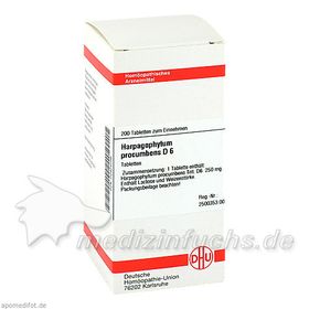 HARPAGOPHYTUM PROC D 6, 200 ST – PZN 2924286 из Германии