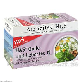 H&S Galle-und Lebertee N, 20 ST – PZN 3112389 из Германии