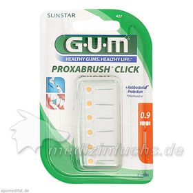 GUM Proxabrush Click Nachf.0.5mm Kerze, 6 ST – PZN 3568735 из Германии