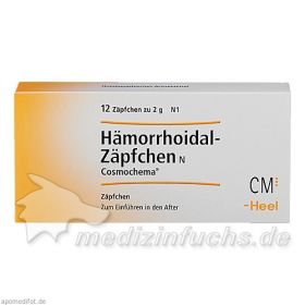 Hämorrhoidal-Zäpfchen N Cosmochema, 12 ST – PZN 3914918 из Германии