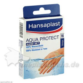 Hansaplast Aqua Protect Hand Set, 16 ST – PZN 4285146 из Германии