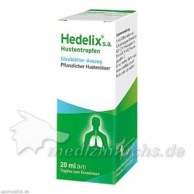 HEDELIX S A, 20 ML – PZN 4595579 из Германии