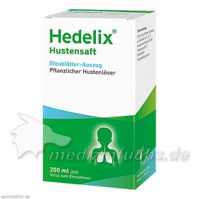 HEDELIX HUSTENSAFT, 200 ML – PZN 4595622 из Германии