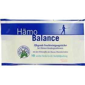 Hämo Balance Pflegende Reinigungstücher, 10 ST – PZN 4675060 из Германии