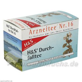 H&S Durchfalltee, 20 ST – PZN 515945 из Германии