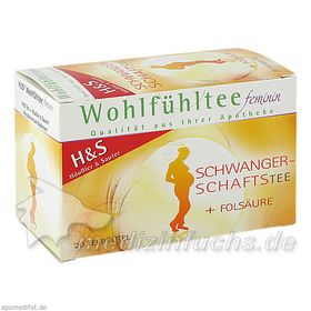H&S Wohlfühltee feminin Schwangerschaftstee, 20 ST – PZN 5351081 из Германии