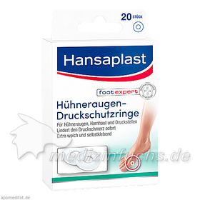 Hansaplast Druckschutzringe klein, 20 ST – PZN 592199 из Германии