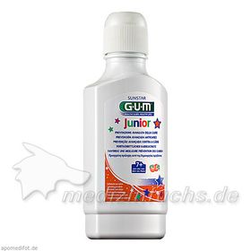 GUM Junior Mundspülung m. Calcium Orange 7-12 Jahr, 300 ML – PZN 6194614 из Германии