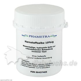 Harnstoffsalbe 10%ig, 100 G – PZN 6437465 из Германии