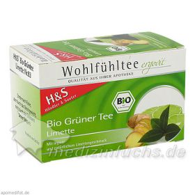 H&S Bio-Grüner Tee Limette, 20 ST – PZN 6582397 из Германии