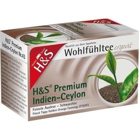 H&S Schwarztee Premium Indien-Ceylon, 20 ST – PZN 7141301 из Германии