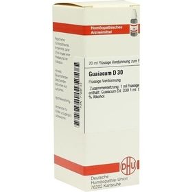 GUAIACUM D30, 20 ML – PZN 7169133 из Германии