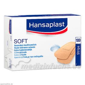 HANSAPLAST SOFT STRIP 3.0x7.2cm, 100 ST – PZN 757950 из Германии