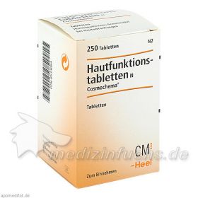 HAUTFUNKTIONSTABLETTEN N COSMOCHEMA, 250 ST – PZN 8533084 из Германии