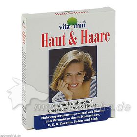 Haut+Haare Vitamin Natur Pharma, 15 ST – PZN 8900743 из Германии