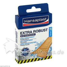 Hansaplast Extra Robust Waterproof Pflaster Strips, 16 ST – PZN 9272792 из Германии